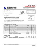 富鼎AP2311GN P通道增強(qiáng)模式MOS管