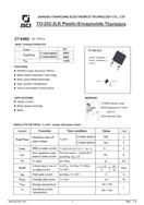 供應(yīng)JSCJ長晶 CT406D-800C 可控硅開關(guān)芯片